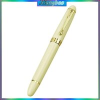 Xiangbao Jinhao X450 Trắng Vừa Nib Vàng Viền Bút Máy Nóng