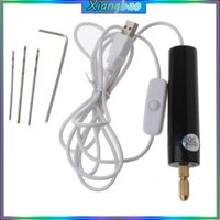 Xiangbao Máy Khoan Điện Mini Cầm Tay Khoan Bộ Nhựa Dính Trang Sức Làm Dụng Cụ Thủ Công 5V USB Cắm Tua Vít Quá
