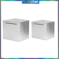 Xiangbao Ngân hàng heo đất an toàn được làm bằng hộp an toàn bằng thép không gỉ Ngân hàng tiết kiệm tiền cho trẻ em chỉ có thể cứu được con heo đất đó