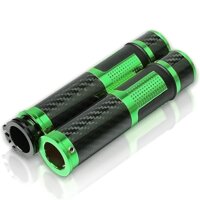 XIANGBAO QI LE 7/8'' 22MM Universal Street & Racing CNC Motorcycle Motocross for Kawasaki Racing Bike Handlebar Carbon Fiber Handle Bar Gri...