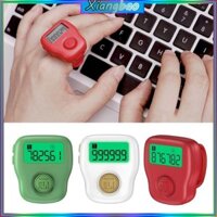 Xiangbao Silent Finger Counter 6 kênh Tasbih Tally Clicker kỹ thuật số có đèn LED để cầu nguyện Đan thể thao có thể sạc lại