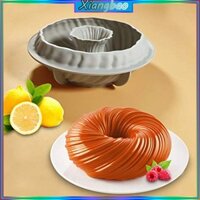 Xiangbao Sợi Xoắn Ốc Bánh Mousse Khuôn Silicon Tròn Nướng Bánh Ngọt Khuôn Món Tráng Miệng
