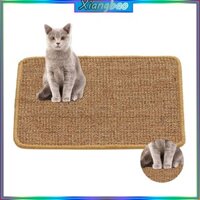 Xiangbao Tự Nhiên Sisal Cat Scratch Mat Ngang Cat Scratch Pad Cat Scratcher Sisal Mat