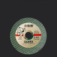 Xiao Tielang Kim loại thép không gỉ mài bánh xe máy mài góc đĩa cắt siêu mỏng đĩa đánh bóng máy mài cầm tay 100 đĩa mài lưỡi cắt gạch 100mm Lưỡi cắt gạch
