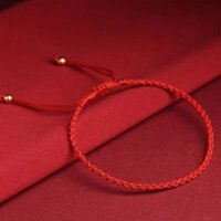 Xiaohongshu Cùng Phong Cách Benming Năm Chuyển Dây Đỏ Phong Cách Đơn Giản Vòng Tay Bạn Gái Cặp Đôi Quà Tặng Học Sinh Vòng Tay Handmade