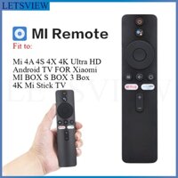 XIAOMI Điều Khiển Từ Xa Bằng Giọng Nói (EDITION 4 B70) XMRM-00A XMRM-006 Cho Mi 4A 4S 4X 4K Ultra HD Android TV Box S Box 3 Box 4K Mi Stick TV