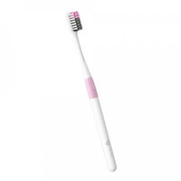 Xiaomi Doctor B Toothbrush Massage Deep Clean Bass Method Sandwish-Bedded Brush With Travel Box Soft-Bristle - Pink