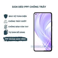 Xiaomi Mi 11 Lite_Dán dẻo PPF trong suốt bảo vệ màn hình, chống trày xướt (Mua 1 tặng 1)