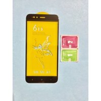 [Xiaomi Mi A1 ] Kính Cường Lực Full Màn Hình, Full Keo 6D Thế Hệ Mới - Viền Bo Cong 2.5D - PUKISHOP