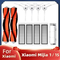 Xiaomi Mi Robot Vacuum / Mijia 1 / 1S / SDJQR01RR SDJQR02RR SDJQR03RR phụ kiện + bàn chải chính + bàn chải phụ + bộ lọc + nắp bàn chải