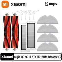 Xiaomi Mijia 1C 2C 1T Mi Robot Vacuum Mop /Mop 2 STYTJ01ZHM STYTJ02ZHM STYTJ03ZHM Dreame F9 Robot hút bụi Phụ kiện Bàn chải chính Bàn chải bên Bộ lọc Cán lau nhà Giẻ