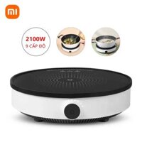 Xiaomi Mijia Bếp cảm ứng Lò nướng điện từ di động phiên bản tuổi trẻ Bếp cảm ứng điện 220V 2100W 9 bánh răng điều chỉnh lửa chiên hấp nước sôi