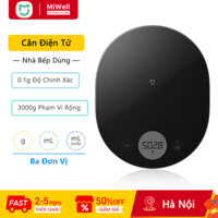 Xiaomi Mijia Cân điện tử cho nhà bếp, phạm vi rộng 1-3000g, Cân chính xác 0,1g,Bề mặt kính cường lực, Cân nhà bếp di độn