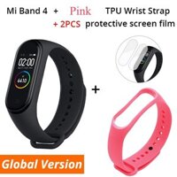 Xiaomi Nguyên Bản Mi Band 4 Dây Đeo Cổ Tay Thông Minh Vòng Đeo Tay Thể Dục Miband Band 4 Nhịp Tim Giờ Màn Hình Cảm Ứng Lớn Tin Nhắn Smartband