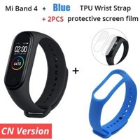 Xiaomi Nguyên Bản Mi Band 4 Dây Đeo Cổ Tay Thông Minh Vòng Đeo Tay Thể Dục Miband Band 4 Nhịp Tim Giờ Màn Hình Cảm Ứng Lớn Tin Nhắn Smartband