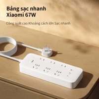 Xiaomi ổ cắm du lịch 67W Sạc nhanh USB type-C 2500W ổ điện chân dẹt Áp dụng cho các thiết bị Mijia