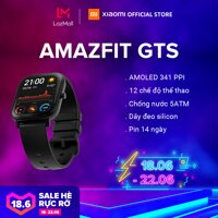 [XIAOMI OFFICIAL] Đồng hô thông minh Smart Watch Xiaomi Amazfit GTS - Đo nhịp tim theo dõi sức khỏe chống nước chuẩn 5ATM kết nối Bluetooth hỗ trợ tiếng Việt - Hàng chính hãng - BH 12 Tháng LazadaMall