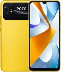 Xiaomi Poco C40 4G LTE 32GB + 3GB Phiên bản toàn cầu Mở khóa 6.71 Máy ảnh kép 6000mAh 13MP (Không phải cho Verizon Sprint Boost Cricket Metro At&amp;T) + (kèm Bộ sạc nhanh Car 16W) (Vàng)