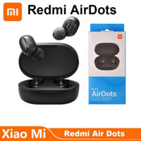 Xiaomi Redmi Tai Nghe AirDots 5.0 TWS BT 5.0 Tai Nghe Không Dây MI True Tai Nghe Nhét Tai Cơ Bản 2 Chế Độ Chơi Game Liên Kết Tự Động Điều Khiển AI