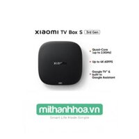 Xiaomi TV Box S 4K Gen 3 MDZ-32-AA – Phiên Bản Quốc Tế