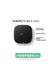 Xiaomi TV Box S 4K Gen 3 MDZ-32-AA – Phiên Bản Quốc Tế