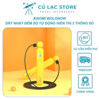 [Xiaomi Wolonow] Dây nhảy thông minh đếm số tự động, cài đặt đếm ngược, cài đặt trọng lượng