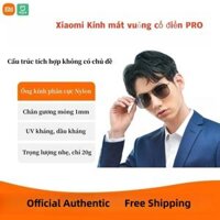 Xiaomi Xiaomi Mijia cổ điển vuông kính mát Pro khung thép không gỉ Nylon ống kính phân cực UV bảo vệ chống lại dầu vết bẩn screwless