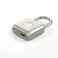Xiaomi Youdian Kitty Khóa cửa vân tay thông minh Ổ khóa USB Sạc không chìa khóa Chống trộm Du lịch Ngăn kéo hành lý Khóa an toàn - Gold