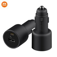 Xiaomi Youpin  Tẩu sạc 1A1C hai cổng USB A USB C thông mình tương thích hoàn toàn màn hình đèn 100W