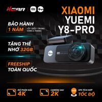 Xiaomi Yuemi Y8 Pro - Camera Hành Trình 4K Siêu Nét định vị GPS kết nối wifi