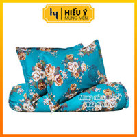 {Xiaoqian Home Furnishings} (15 MẪU) Combo 2 áo gối nằm + 1 vỏ ôm cotton poly mịn mát | Mùng mền Hi