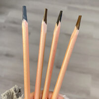 {XIAOYOU Beauty} Dorisna Chuyên Nghiệp Bút chì kẻ lông mày Không Thấm Nước 4 Màu Sắc hình xăm lông