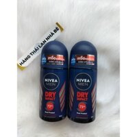 {XIAOYOU Beauty} Lăn khử mùi Nivea Thái Lan 50ml- NIVEA NAM DRY IMPACT