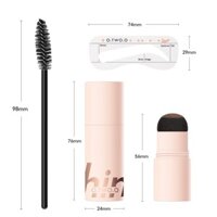 {XIAOYOU Beauty} Set bột kẻ chân mày O.TWO.O bao gồm đầu kẻ và cọ trang điểm tự nhiên lâu trôi chốn