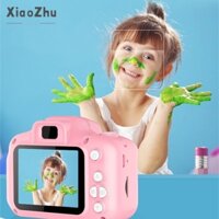 Xiaozhubangchu Camera mini thông minh di động có màn hình độ phân giải cao phù hợp khi đi du lịch