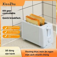 Xiaozhubangchu Máy nướng bánh mì nướng Mini Máy nướng bánh mì Sandwich nướng Máy ăn sáng Lò nướng tự động Nhiệt độ có thể điều chỉnh
