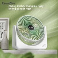 Xiaozhubangchu Quạt bàn USB có thể điều chỉnh nhiều tốc độ cho văn phòng tại nhà