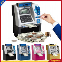 {Xiapimart} Đồ chơi giáo dục Atm Tiết kiệm đồ chơi ngân hàng Đồ chơi trẻ em Atm Piggy Bank có thẻ Máy tiết kiệm tiền xu giáo dục cho bé trai và bé gái Quà tặng vui nhộn cho trẻ mới biết đi Đông Nam Á