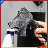 {xiapimart} Dụng Cụ Khui Nắp Chai Bia Hình Cái Rìu Bằng Kim Loại Chống Rỉ Có Nam Châm Cho Nhà Ở