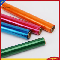 {Xiapimart} Giấy gói quà Giấy bọc kính bóng kính bền bỉ Giấy gói bóng kính chống thấm nước đầy màu sắc cho đồ thủ công tự làm Bao bì hộp quà tặng Lễ hội cuộn 40cmx30m Sẵn sàng