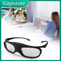 [Xiapistore] Kính 3D GL2100 Hình ảnh độ phân giải cao thông minh có thể sạc lại màu đen Hoạt động Shutter Phim Kính mắt cho máy chiếu / TV 3D DLP LINK