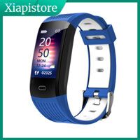 [Xiapistore] Vòng đeo tay thông minh Màn hình màu TFT IP68 Chống nước 096 Inch Theo dõi nhịp tim Đồng hồ thể thao để tập thể dục