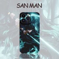 Xiazhu Shitou Wuichiro Apple 15 pro Max Ốp Điện Thoại Sáng Tạo Bao Gồm Tất Cả Vỏ Cứng Hoạt Hình Anime Xu Hướng 12 / 13 / 14 Vỏ Bảo Vệ