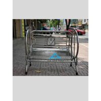 Xích đu inox mẫu mini trái tim