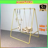 Xích đu nhún nhảy, hỗ trợ tập đi cho bé Combo 3 in 1 , An toàn cho bé 4-6 tháng tuổi + Tặng thảm đàn hồi bảo vệ chân bé