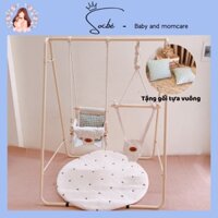 Xích đu nhún nhảy OME chính hãng [Tặng gối tựa cao cấp ]