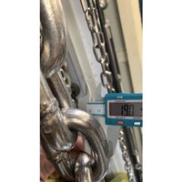 Xích INOX 304 Phi 19 ( Sợi dài 1 mét nặng 7.3 kg )