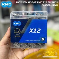 Xích sên xe đạp KMC X12 116L 12 Speed - Fullbox Chính Hãng