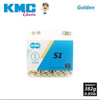 Xích Xe đạp Fixgear KMC S1 bản Gold chính hãng Full box - sợi