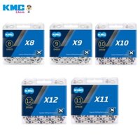 Xích xe đạp KMC X8 X9 X10 X11 X12 MTB / Dây xích đường 8v 9v 10v 11v 12v Bộ quay xe đạp tốc độ cho các bộ phận Shimano SRAM